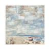 Stamperia Fabric Sheets SILENT SEA 30x30cm 4pezzi