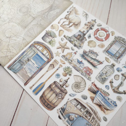 Stamperia Silent Sea Paper Pack 20x20cm