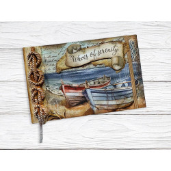Stamperia Silent Sea Backgrounds Paper Pack 20x20cm