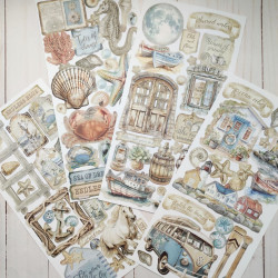 Stamperia Silent Sea Paper Cut-outs 4fogli