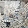 Stamperia Fabric Sheets SILENT SEA 30x30cm 4pezzi