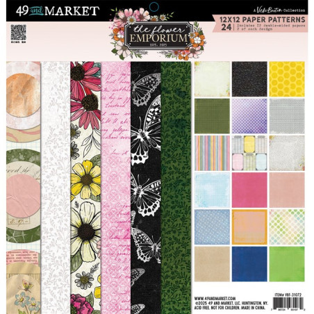 49 and Market The Flower Emporium Collection Pack 30x30cm