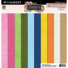 49 and Market The Flower Emporium Staples Paper Pack 30x30cm