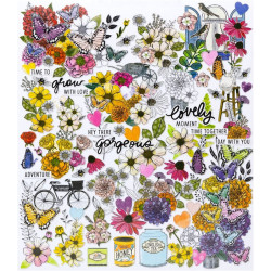 49 and Market The Flower Emporium Icon Ephemera 217pz