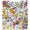 49 and Market The Flower Emporium Icon Ephemera 217pz