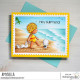 Stamping Bella Beach Bundle Girl with a Seagull Cling Stamp