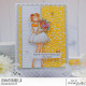 Stamping Bella Curvy Girl can buy herself Flowers Cling Stamp