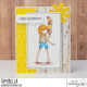 Stamping Bella Tiny Townie Ally loves Ice Cream Cling Stamp