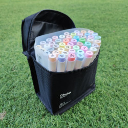 Ohuhu Honolulu 48 Pastel Colors Dual Tips Alcohol Art Markers