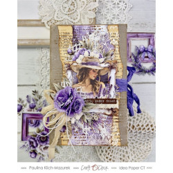 Craft o' Clock Heritage Whispers Paper COLLECTION and BASIC designs Set 20x20cm 24fg