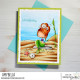 Stamping Bella Whimsabella Mermaid Serene Cling Stamp