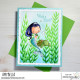 Stamping Bella Whimsabella Mermaid Bubble Bliss Cling Stamp