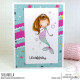 Stamping Bella Whimsabella Mermaid Bubble Bliss Cling Stamp