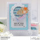 Stamping Bella Whimsabella Mermaid Starfish Sparkle Cling Stamp