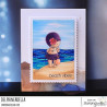 Stamping Bella Summer Beach Bundle Girl in a Pinch Cling Stamp