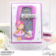 Stamping Bella Beach Bundle Girl with a Floatie Cling Stamp
