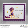 Stamping Bella Beach Bundle Girl with a Seagull Cling Stamp