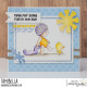 Stamping Bella Beach Bundle Girl with a Seagull Cling Stamp