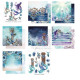 Prima Marketing A Mermaid's Tale Paper Pad 30x30cm