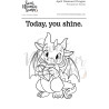 Sweet November Stamps April Diamond Dragon Clear Stamp Set