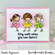 Sweet November Stamps Fairwee Twirl Clear Stamp Set