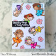 Sweet November Stamps Fairwee Twirl Clear Stamp Set