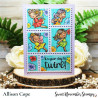 Sweet November Stamps Fairwee Twirl Clear Stamp Set