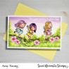 Sweet November Stamps Fairwee Twirl Clear Stamp Set