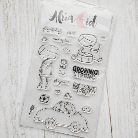 Alua Cid Growing Strong Clear Stamp