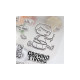 Alua Cid Growing Strong Clear Stamp