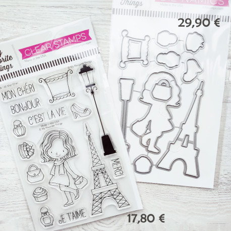 SET My Favorite Things Mon Chéri TIMBRI + FUSTELLE