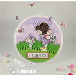 SET My Favorite Things Flutterby Friends TIMBRI + FUSTELLE