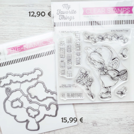 My Favorite Things Flutterby Friends Clear Stamps
