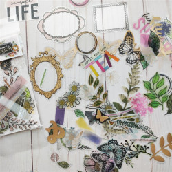 49 and Market The Flower Emporium Foiled Die-Cut 107pz