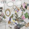 49 and Market The Flower Emporium Foiled Die-Cut 107pz