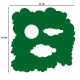 Vaessen Creative Mask Stencil Sun & Clouds