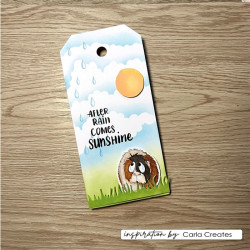 Vaessen Creative Mask Stencil Sun & Clouds