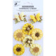 Little Birdie Arcadia Paper Flowers Sunshine 8pz