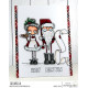 Stamping Bella ODDBALL SANTA AND THE MISSUS Rubber Stamp Set