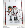 Stamping Bella ODDBALL SANTA AND THE MISSUS Rubber Stamp Set