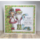 Stamping Bella ODDBALL SANTA AND THE MISSUS Rubber Stamp Set