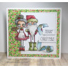 Stamping Bella ODDBALL SANTA AND THE MISSUS Rubber Stamp Set