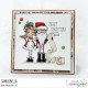 Stamping Bella ODDBALL SANTA AND THE MISSUS Rubber Stamp Set