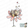 Stamping Bella BUZZY BEE SNOOZING Rubber Stamp