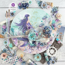 Prima Marketing A Mermaid's Tale Paper Pad 30x30cm