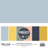 Echo Park Firefly Coordinating Solids Paper Pack 30x30cm