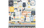 Echo Park Firefly Element Sticker 30x30cm