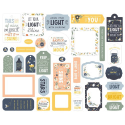 Echo Park Firefly Frames & Tags 34pz