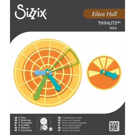 Thinlits Die Set 9pz - Rainbow Wheels by Eileen Hull 666880