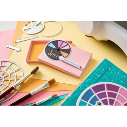 Sizzix Layered Stencils 3pz - Color Wheel by Eileen Hull 666879